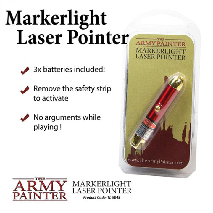 Army Painter – Markerlight Laser Pointer – Komplettansicht mit Verpackung