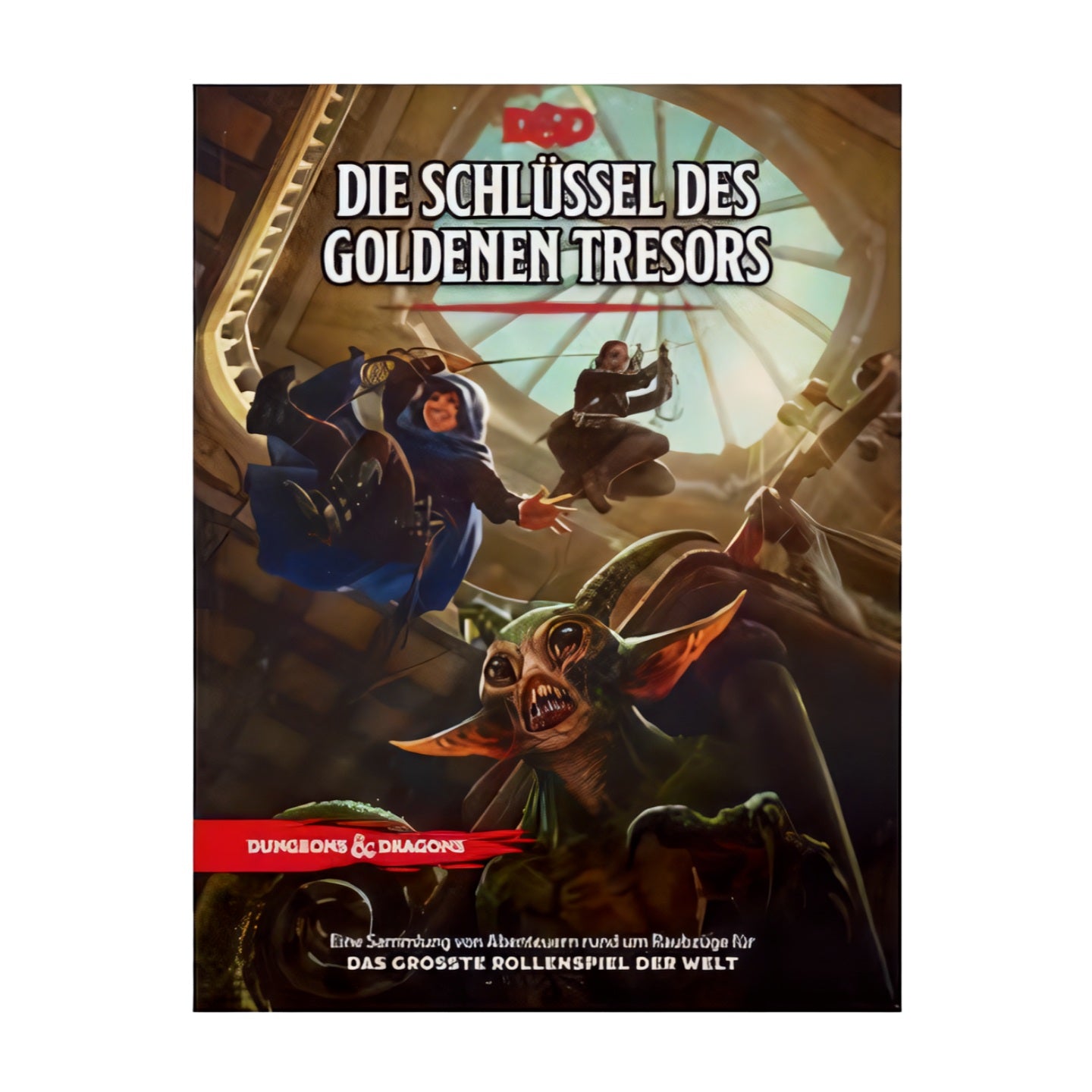 Dungeons & Dragons – Die Schlüssel des Goldenen Tresors – deutsches Abenteuerbuch – neu & OVP