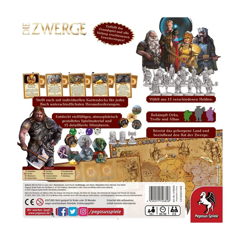 „Die Zwerge Big Box – Boxansicht“ Rückseite