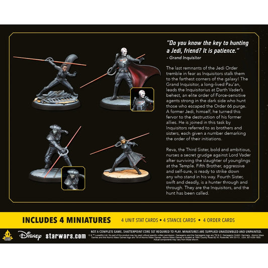 Star Wars: Shatterpoint – Jedi Hunters Squad Pack – neu & OVP rückseite