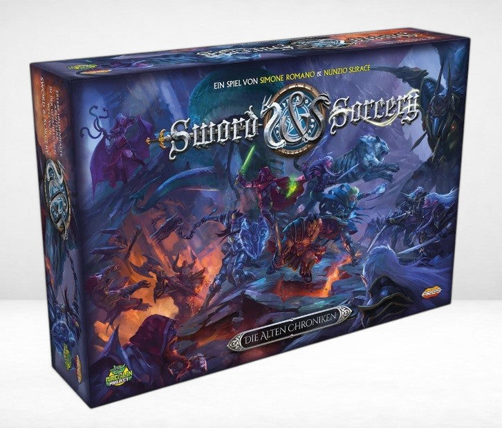 Sword & Sorcery Die Alten Chroniken gebraucht Deutsch Fundgrube Brettspiel