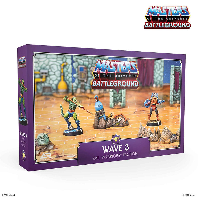 MotU Battleground Wave 3 Evil Warriors Faction – Boxansicht
