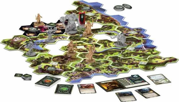 Der Herr der Ringe Reise durch Mittelerde Brettspiel inhalt