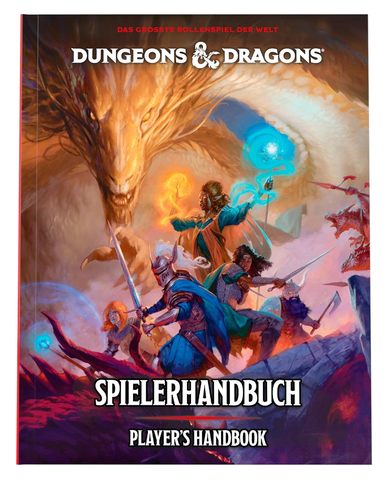 Dungeons & Dragons Spielerhandbuch 2024 deutsche Ausgabe