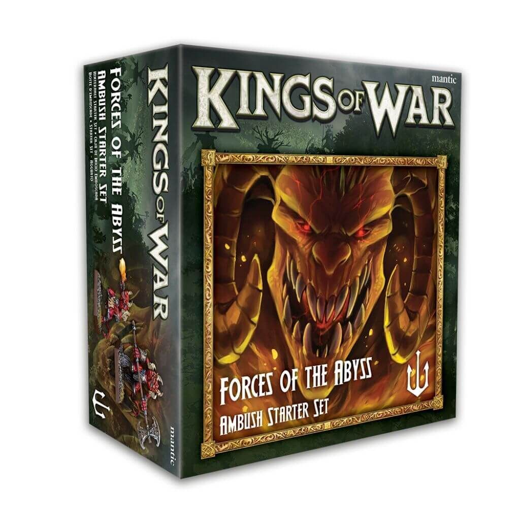Kings of War Forces of the Abyss Ambush Starter Set von Mantic Games