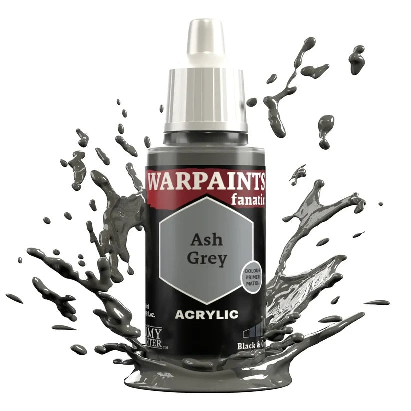 The Army Painter Ash Grey Warpaints Fanatic 18 ml
