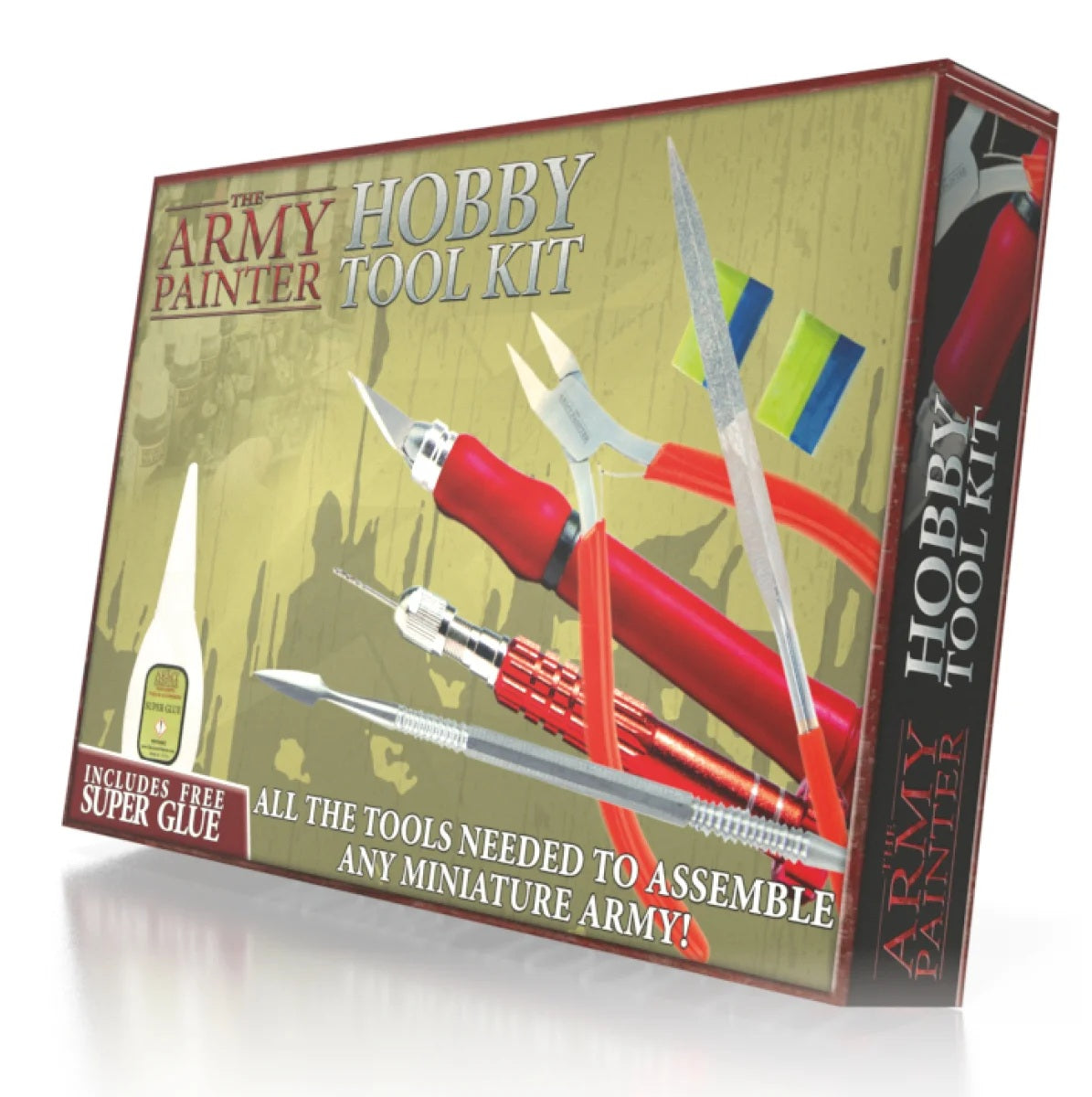 The Army Painter Hobby Tool Kit mit Werkzeugen für den Zusammenbau und die Bearbeitung von Tabletop-Miniaturen