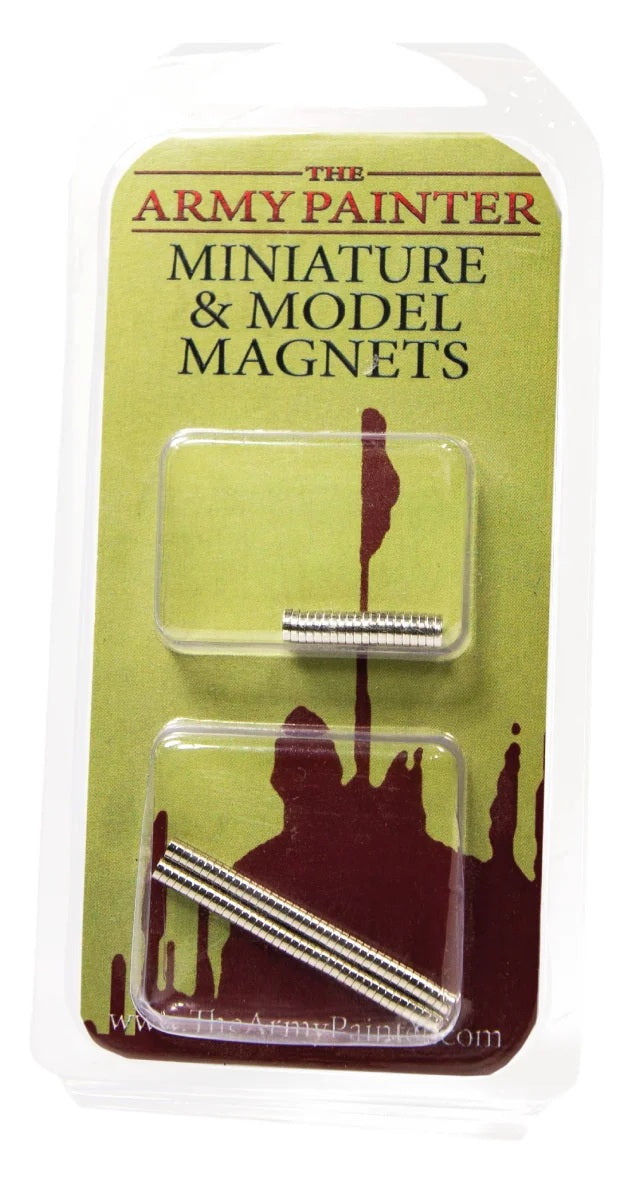 The Army Painter Miniature & Model Magnets aus Neodym zum Magnetisieren von Tabletop-Miniaturen und Modellbausätzen