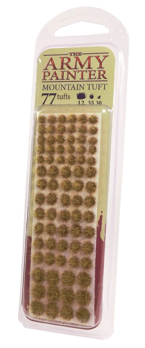 The Army Painter Mountain Tuft mit 77 selbstklebenden Grasbüscheln für die Gestaltung von Tabletop-Bases im Berglandschaft-Look