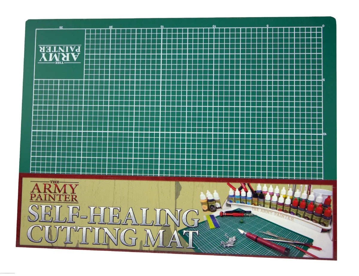 The Army Painter Self-healing Cutting Mat aus selbstheilendem PVC für Modellbau, Tabletop und Miniaturen