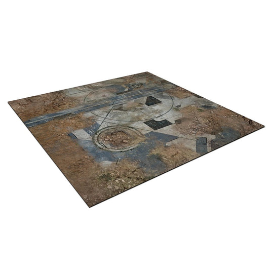2 ft × 2 ft Deadzone Sector 4 Gaming Mat