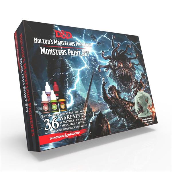 Army Painter – The Monsters Paint Set – Komplettansicht mit 36 Farben