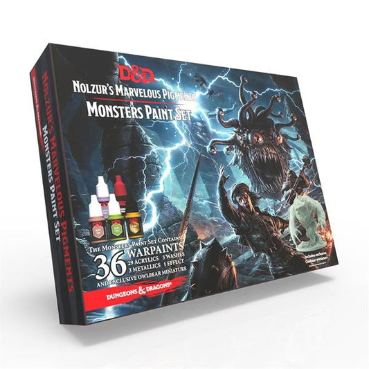 Army Painter – The Monsters Paint Set – Komplettansicht mit 36 Farben