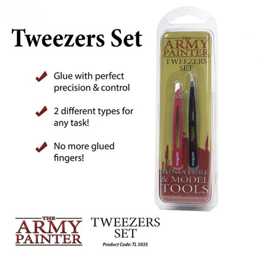 Army Painter – Tweezers Set – Komplettansicht mit zwei Pinzetten