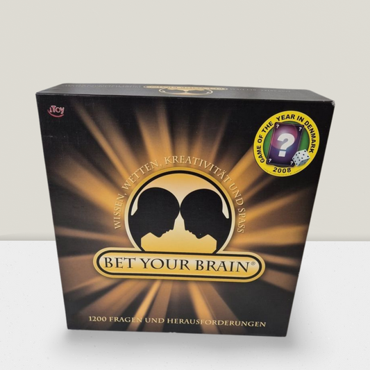 Bet Your Brain Brettspiel – gebrauchtes Exemplar (2. Hand)