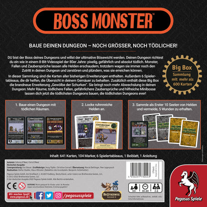 Boss Monster Big Box – Boxansicht Rückseite