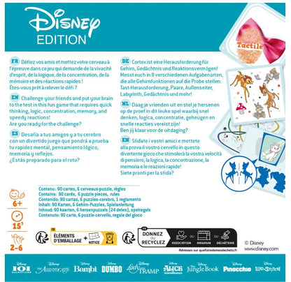 Cortex Challenge Kids Disney Edition – Boxansicht Rückseite