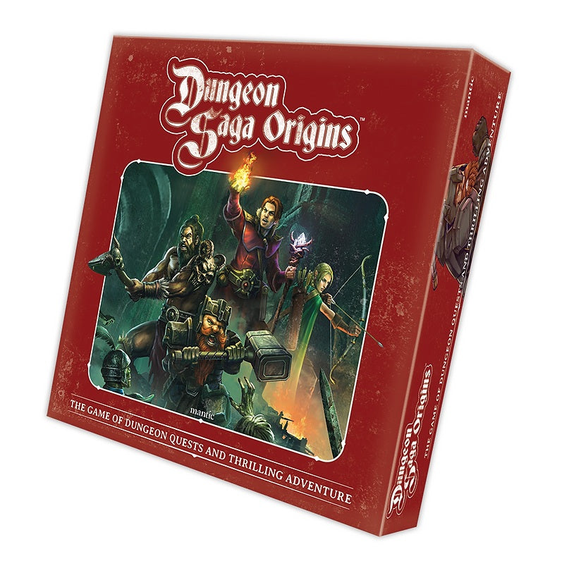 Dungeon Saga Origins Core Game – Boxansicht