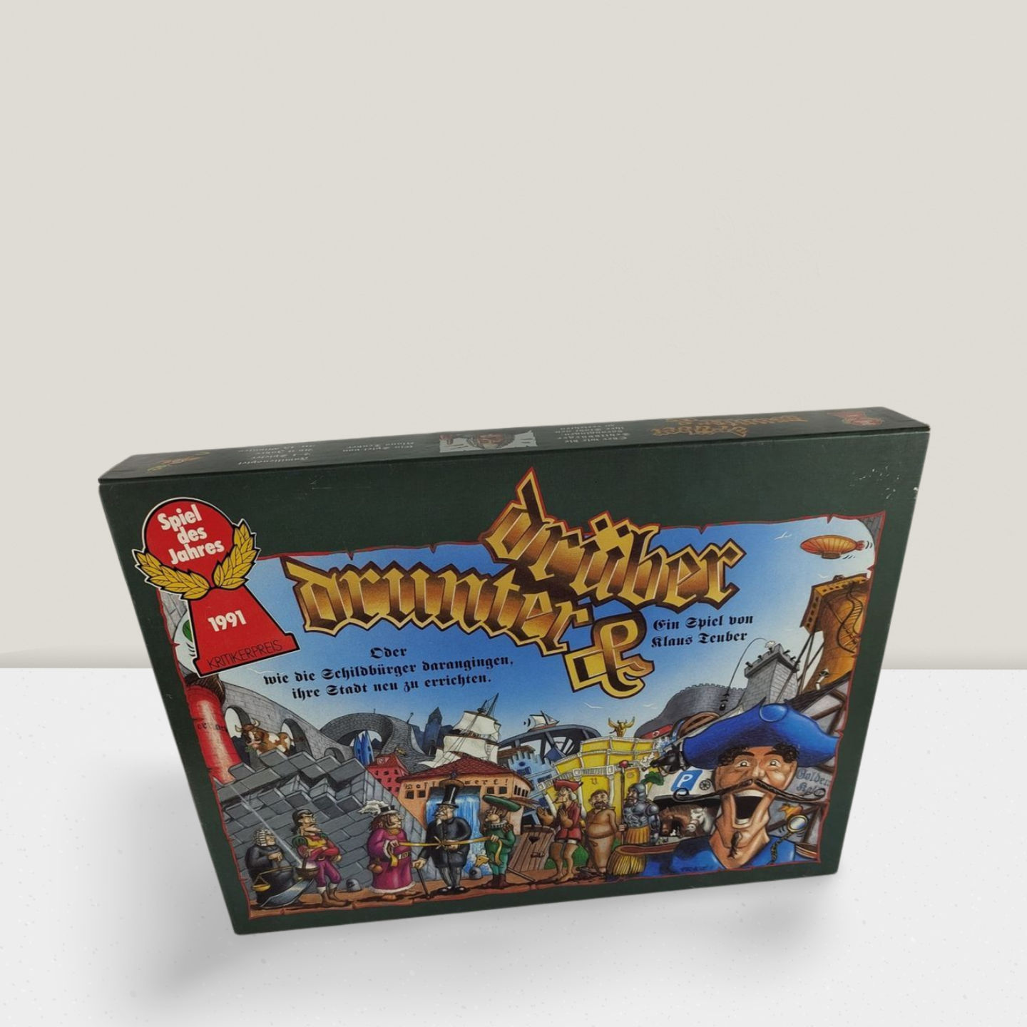 Drunter & Drüber – Hans im Glück Brettspiel – gebrauchtes Exemplar (2. Hand)“
Inhalt (falls Foto vorhanden): „Drunter & Drüber – Spielmaterial vollständig, gebraucht