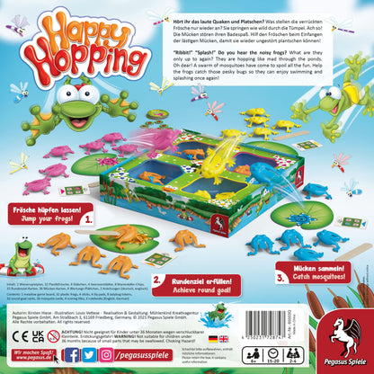 Happy Hopping – Boxansicht Rückseite