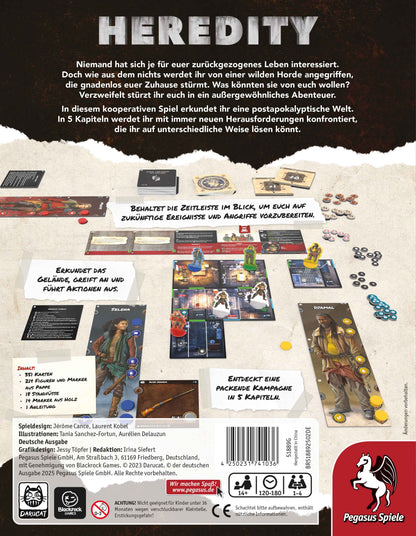 Heredity – Die Geschichte von Swan – Boxansicht Rückseite