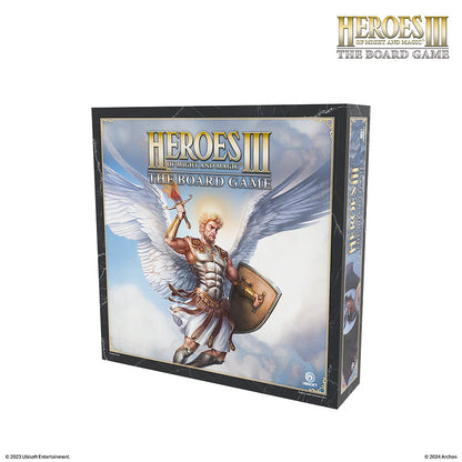 Boxansicht: „Heroes of Might & Magic III: The Board Game Core Game DE – Boxansicht“