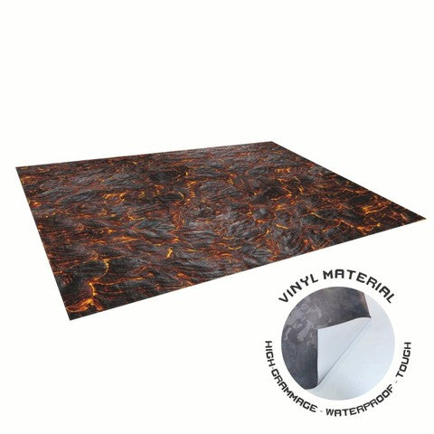 Bandua Inferno Play Mat 44 x 60 Zoll Tabletop Spielmatte