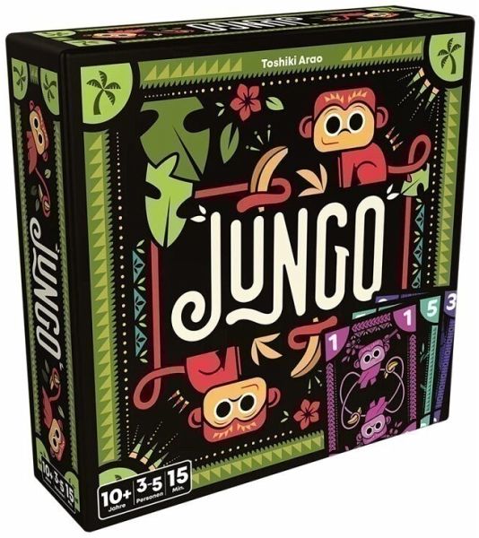Jungo – Kartenspiel Schachtel Vorderseite