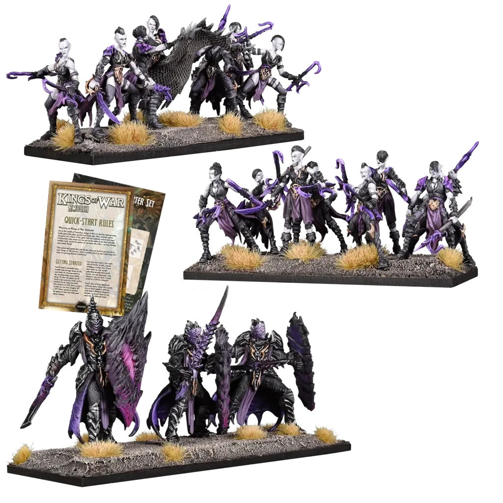 Kings of War – Twilight Kin Ambush Starter Set bemalte Miniaturen