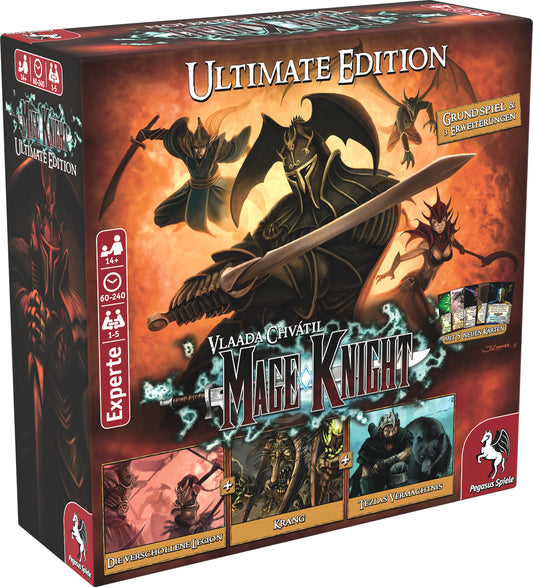 Mage Knight – Ultimate Edition von WizKids – episches Fantasy-Brettspiel