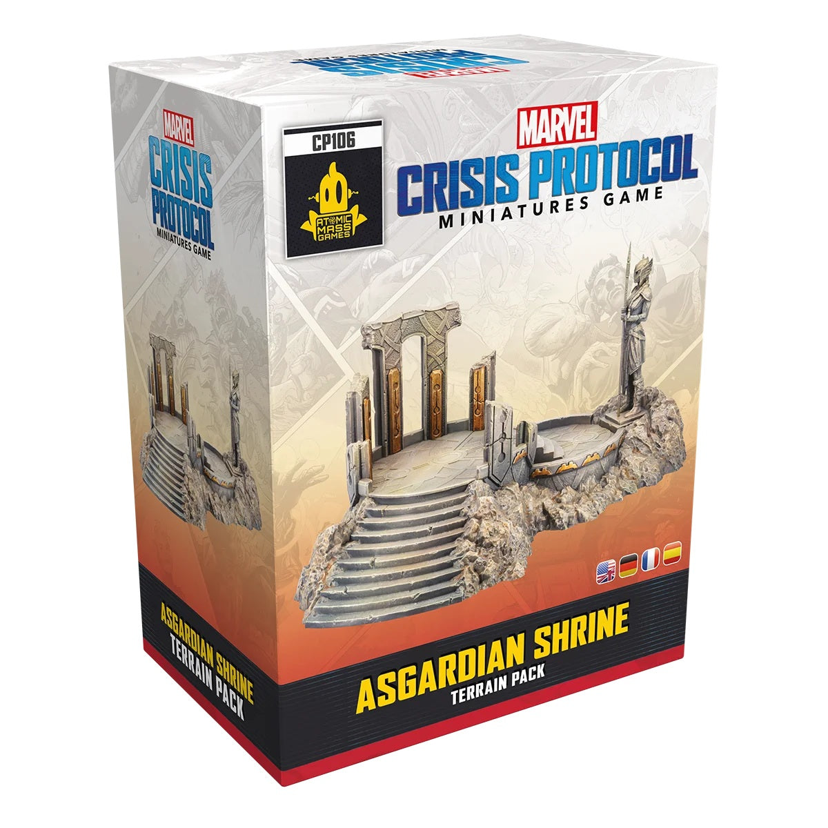 Marvel Crisis Protocol – Asgardian Shrine Terrain Pack – neu & OVP