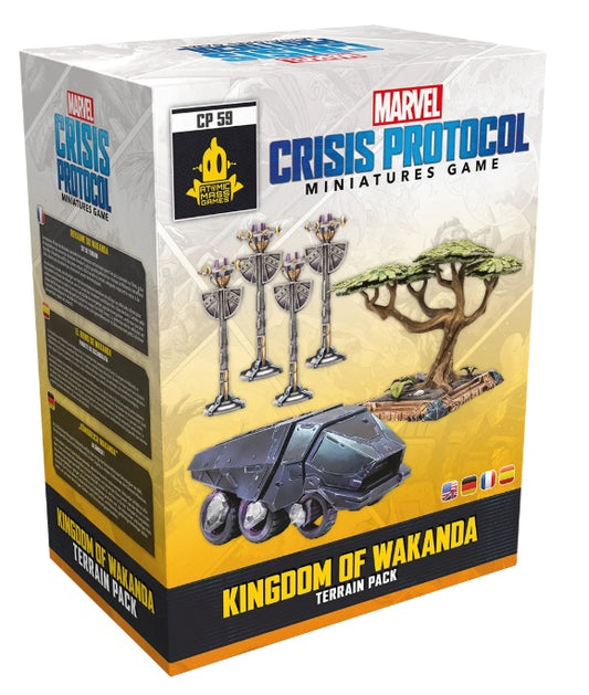 Marvel Crisis Protocol – Kingdom of Wakanda Terrain Pack – neu & OVP
