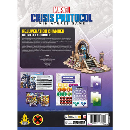 Marvel Crisis Protocol – Rejuvenation Chamber Ultimate Encounter – neu & OVP rückseite