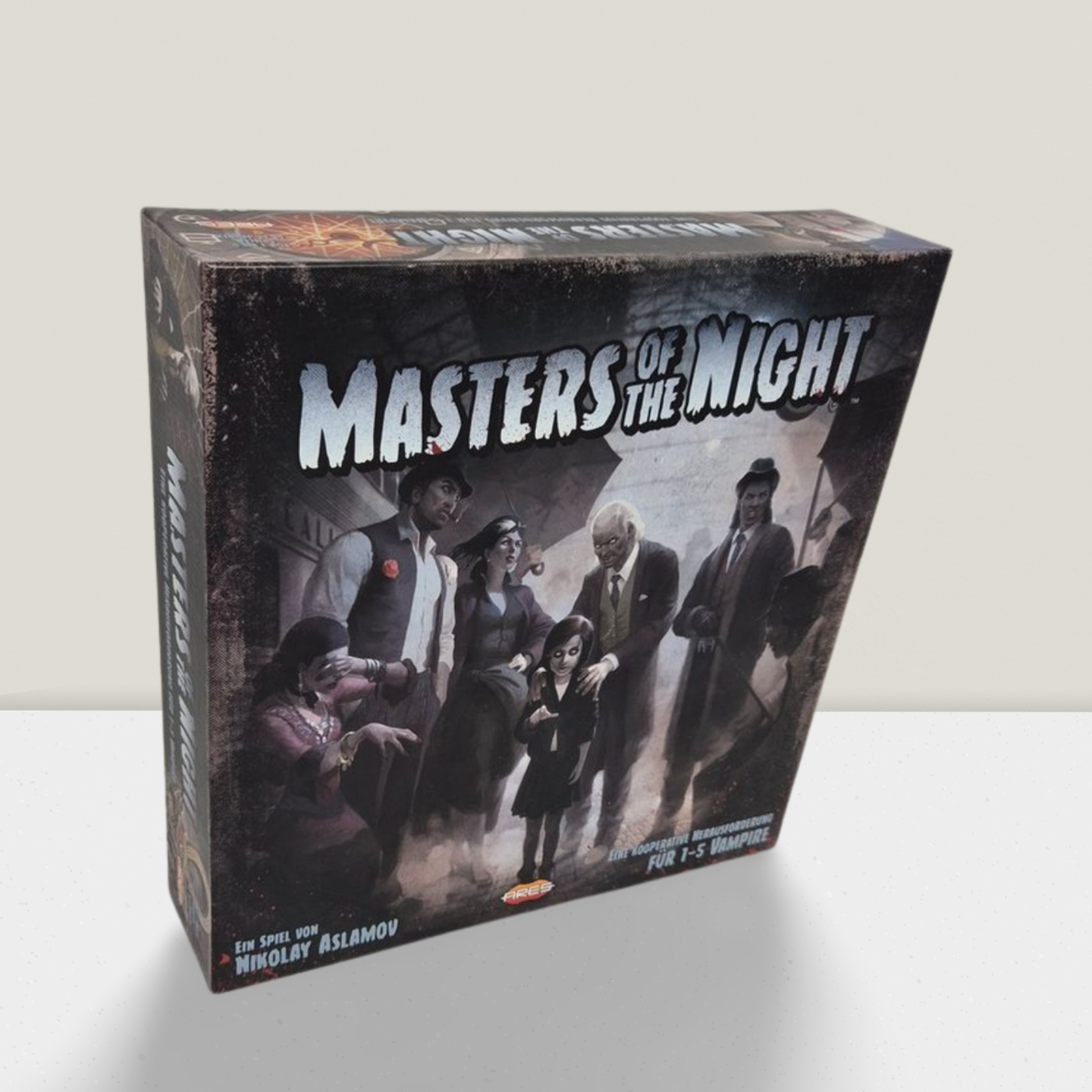 Masters of the Night Brettspiel – gebrauchtes Exemplar (2. Hand)
