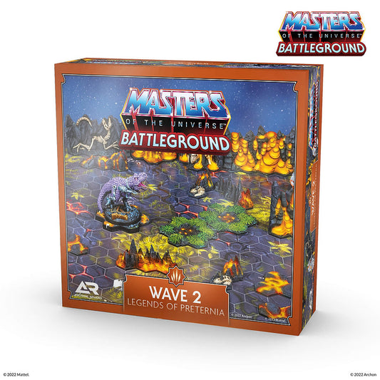 Masters of the Universe Battleground Wave 2 Legends of Preternia – Boxansicht