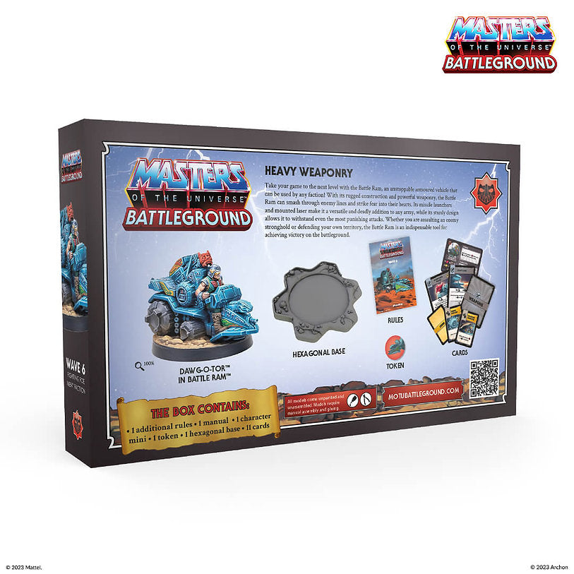 Masters of the Universe Battleground Wave 6 Fighting Foe Men Faction – Boxansicht Rückseite