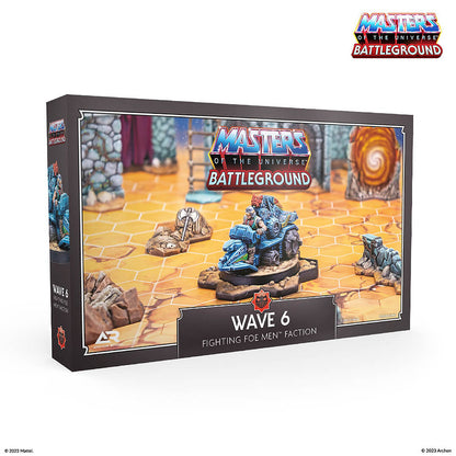 Masters of the Universe Battleground Wave 6 Fighting Foe Men Faction – Boxansicht