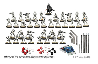 Star Wars: Legion – Galactic Empire Starter Set Inhalt