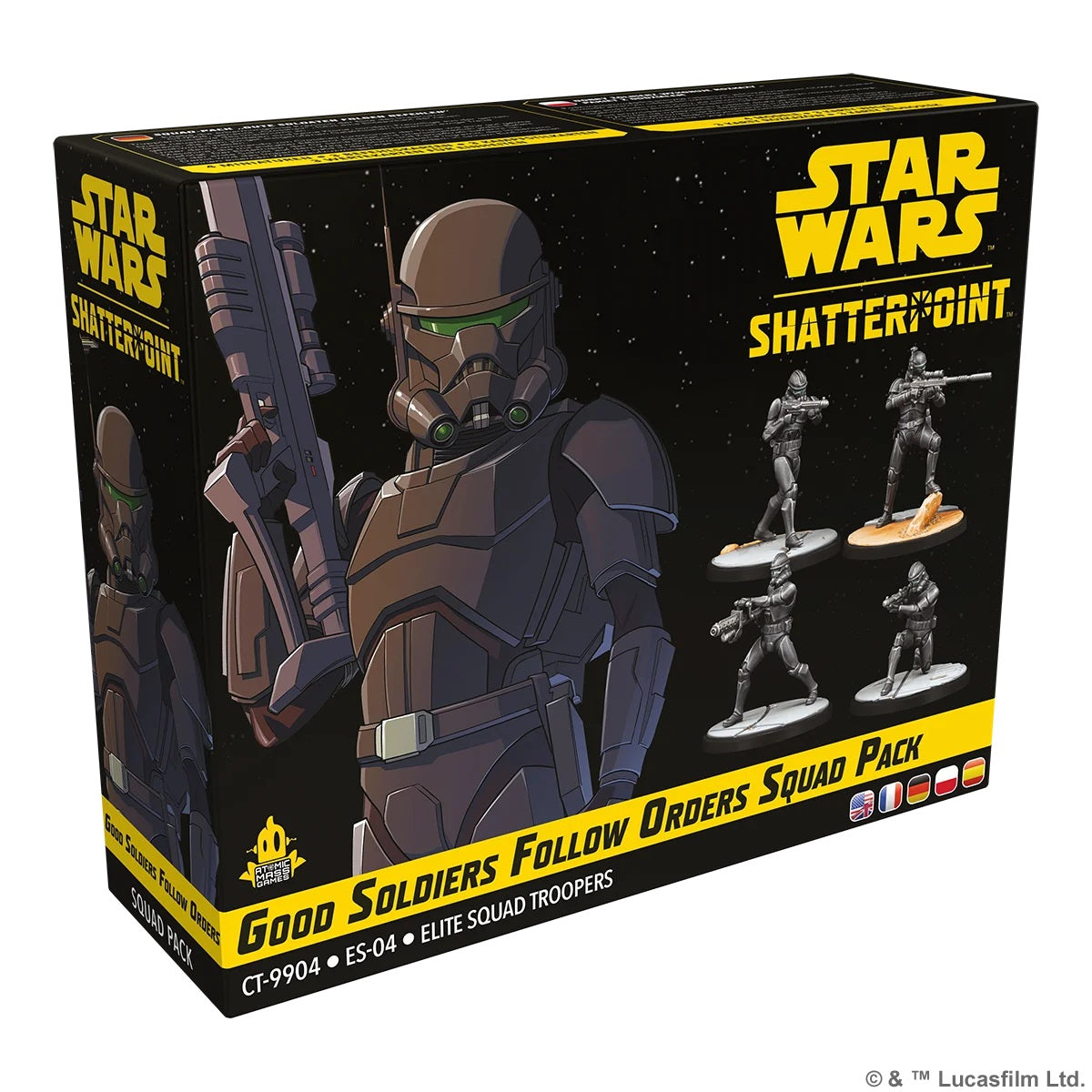 Star Wars: Shatterpoint – Good Soldiers Follow Orders Squad Pack – neu & OVP