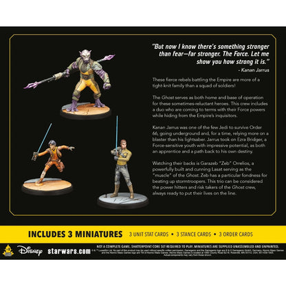 Star Wars: Shatterpoint – Stronger Than Fear Squad Pack – neu & OVP Rückseite