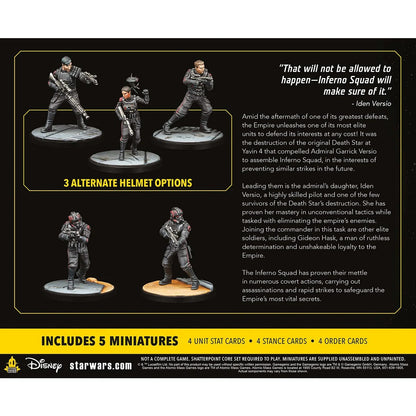 Star Wars: Shatterpoint – Today the Rebellion Dies Squad Pack – neu & OVP Rückseite