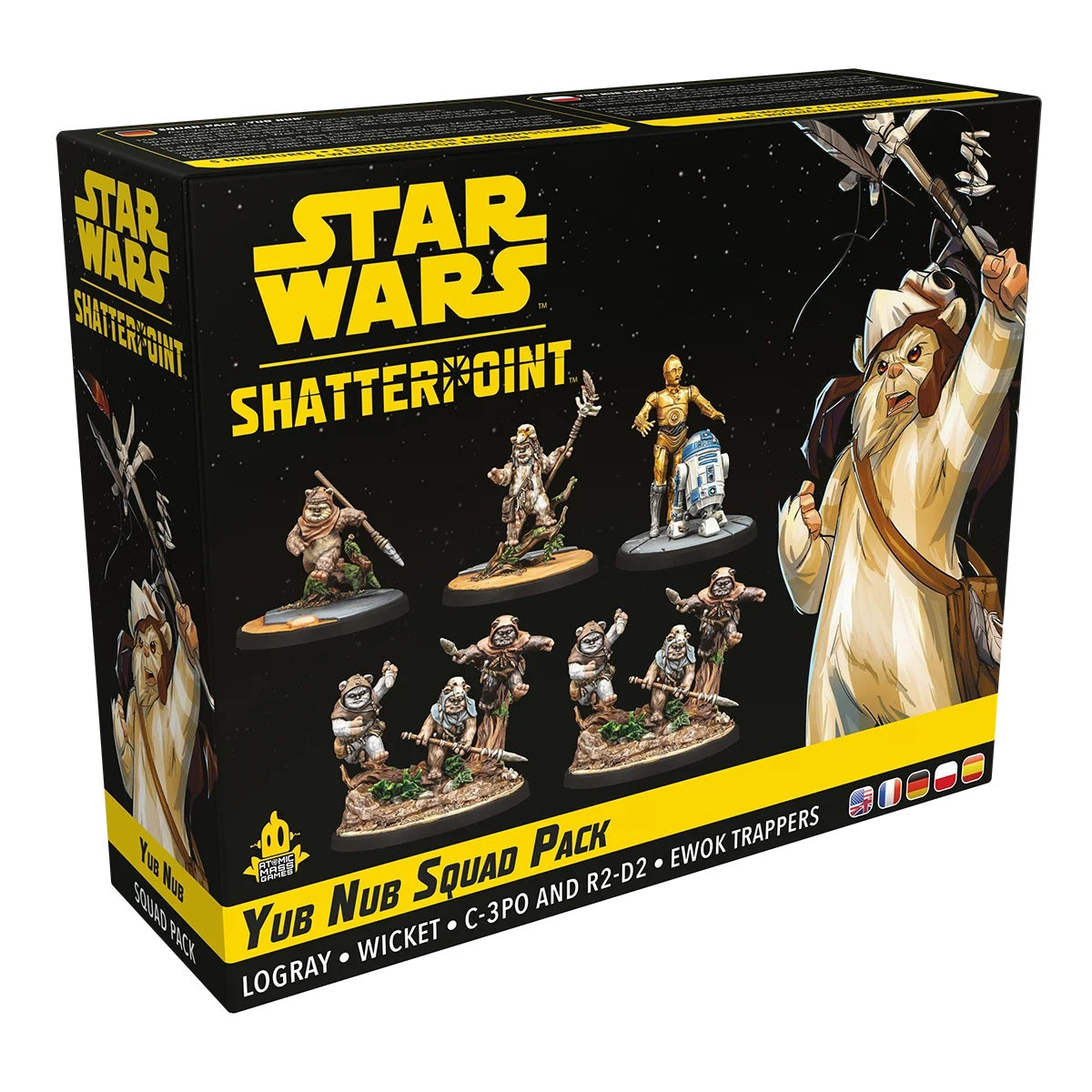 Star Wars Shatterpoint Yub Nub Squad Pack mit Ewok Miniaturen