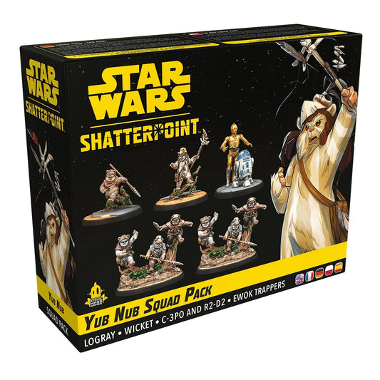 Star Wars Shatterpoint Yub Nub Squad Pack mit Ewok Miniaturen