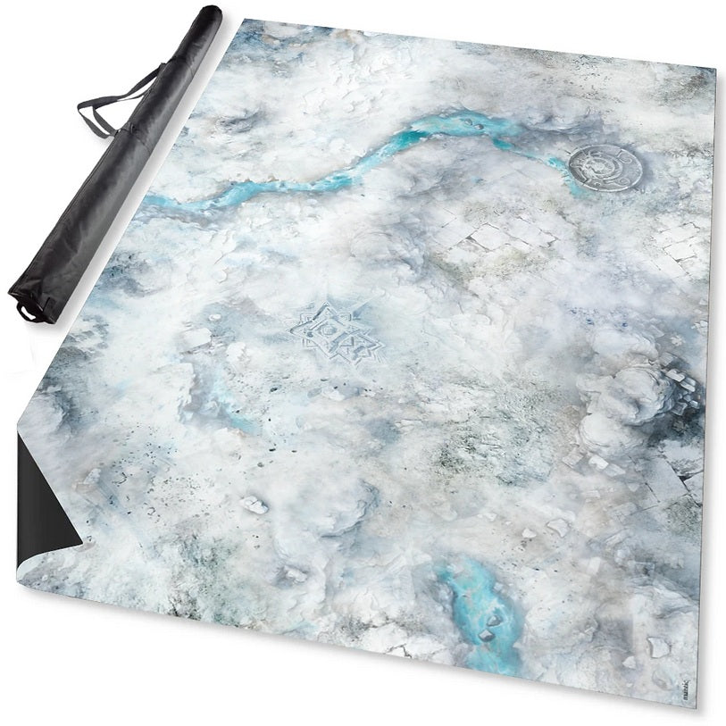 Snowfield Neoprene Gaming Mat (60″×44″)