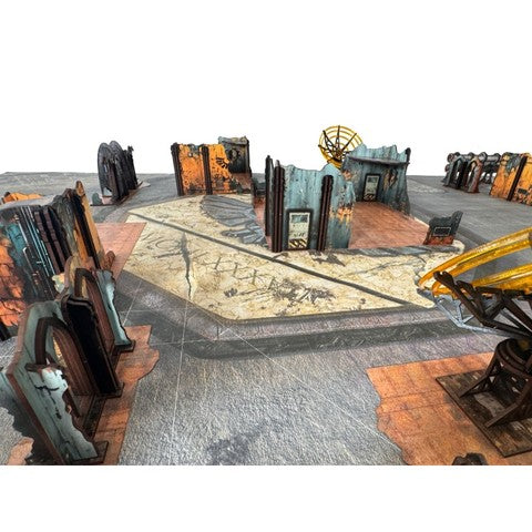 Terrain Set 11. Edition Prepainted Set mit vorbemaltem Science Fiction Tabletop Gelände 3