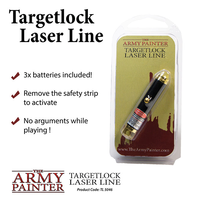 Targetlock Laser Line von The Army Painter zur Bestimmung von Sichtlinien bei Tabletop Miniaturen