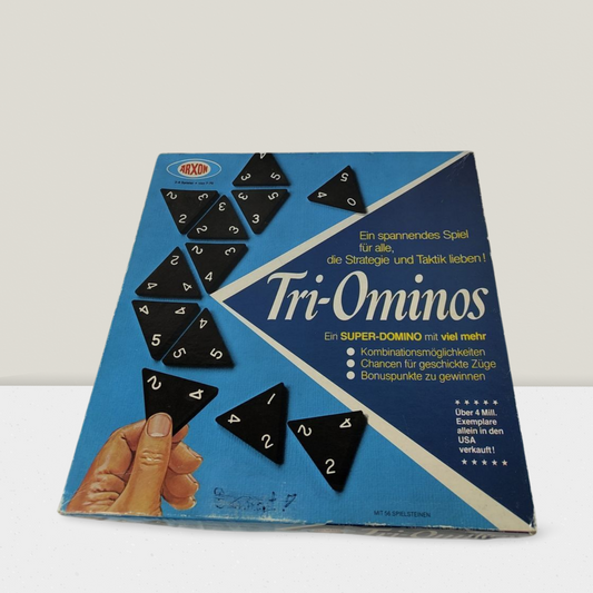 Tri-Ominos Arxon 1968 Brettspiel – gebrauchtes Exemplar (2. Hand)