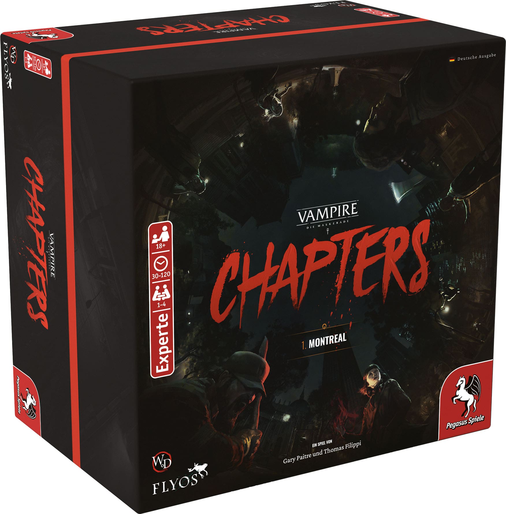 Vampire Die Maskerade CHAPTERS – Boxansicht