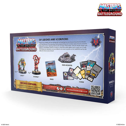 Masters of the Universe Battleground Wave 6 Evil Horde Faction – Boxansicht Rückseite