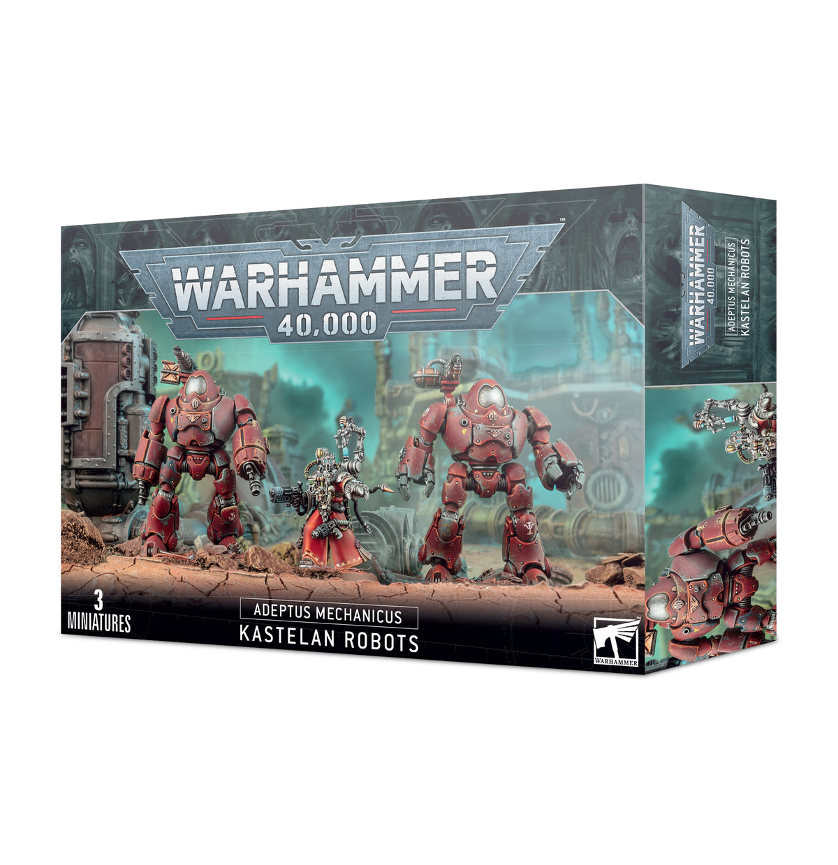 Adeptus Mechanicus Kastelan Robots mit Cybernetica Datasmith für Warhammer 40.000 von Games Workshop